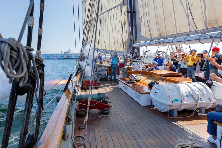 San Diego: Californian Tall Ship Sailing and Maritime Museum - What the sailing portion feels like