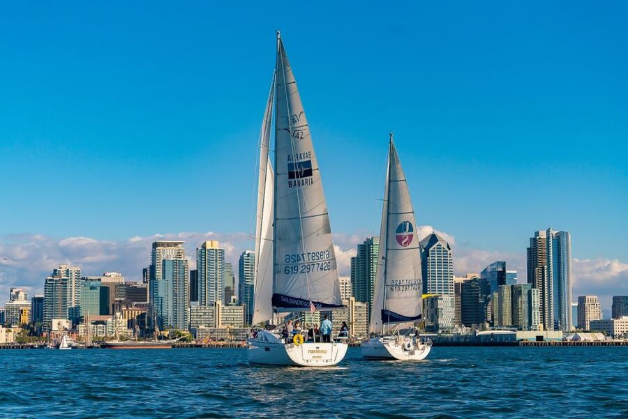 San Diego: Relax on a Morning, Day or Sunset Luxury Sail - Why a small sailing yacht changes the San Diego Bay view