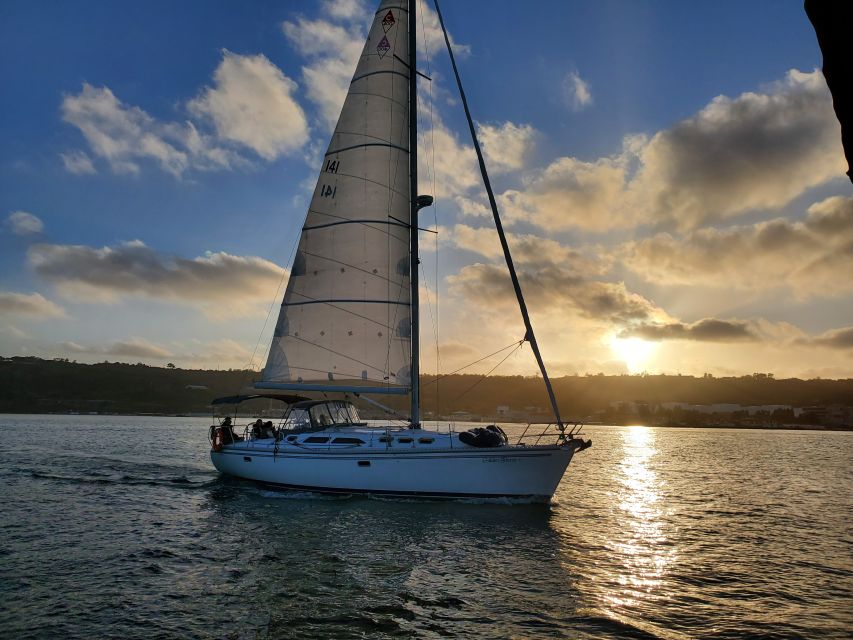 San Diego: San Diego Bay Sunset & Daytime Sailing Experience - Looking toward North Island Coronado Naval Station