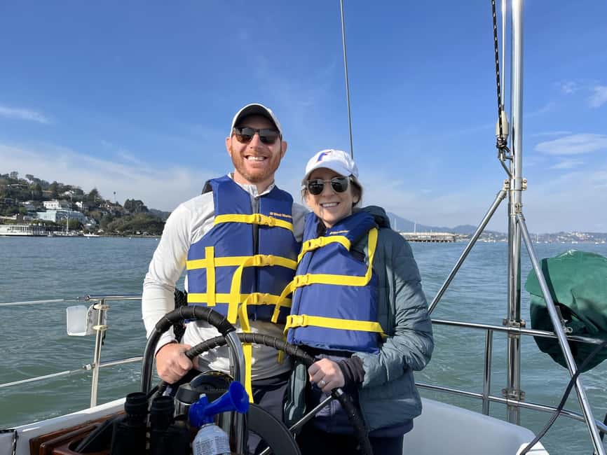 SAN FRANCISCO: (2hr) PRIVATE Sailing Experience 6 Guests - Who will get the most from this experience