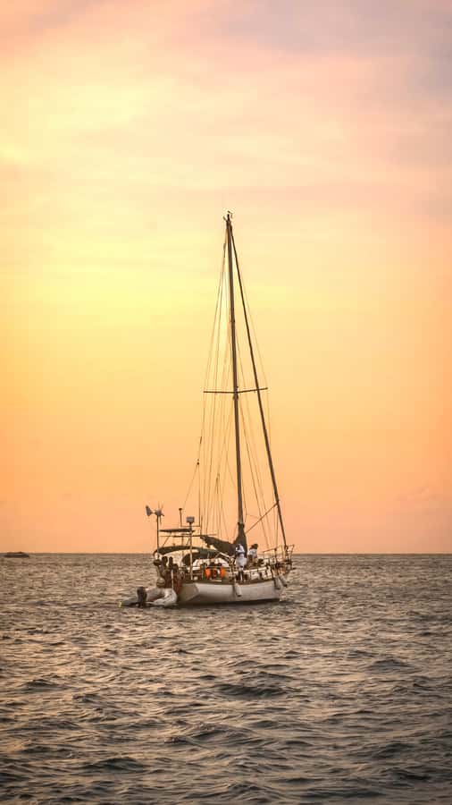 Santa Marta Bay: Sunset on a sail boat - How much value do you get for $46?