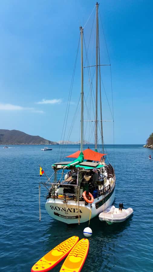 Santa Marta: Sailboat day tour to Tayrona Park - Afternoon on the water and the trip back
