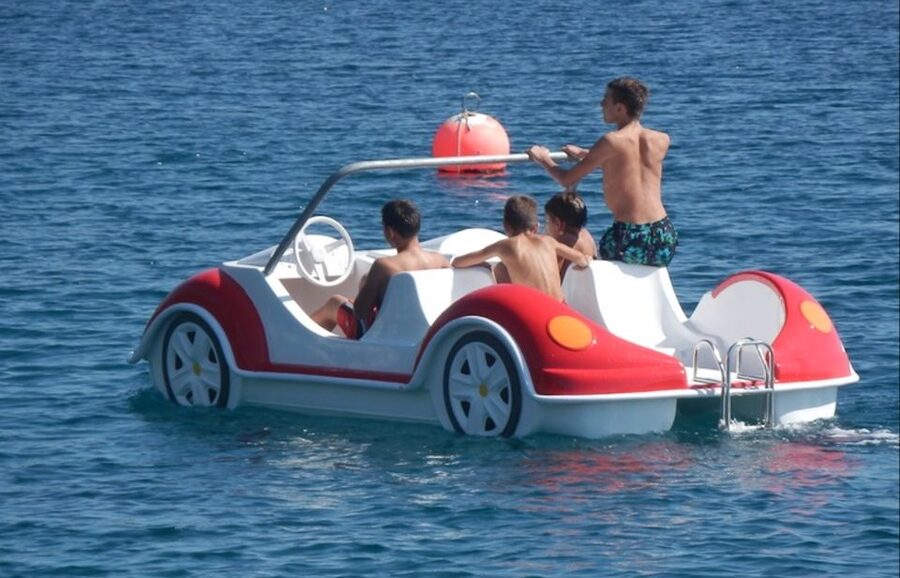 Santorini: Sail into Serenity with Our Pedal Boats - Key points to know before booking