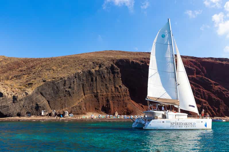 Santorini: Sailing Catamaran Cruise with BBQ and Drinks - Why this cruise works well for a first Santorini visit