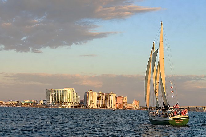 Schooner Clearwater- Sailing Cruise-Clearwater Beach - Clearwater Beach Seen From Offshore