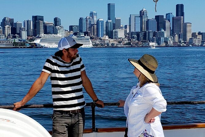 Seattle Sailing Harbor Tour - Mount Rainier, the Olympics, and the Cascades