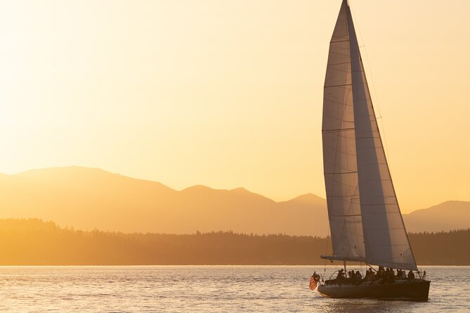 Seattle Sunset Sail BYOB - Why this sail works so well for a Seattle evening