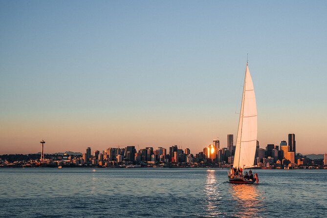 Seattle Sunset Sail BYOB - Leaving the Seattle Waterfront at 1201 Alaskan Way