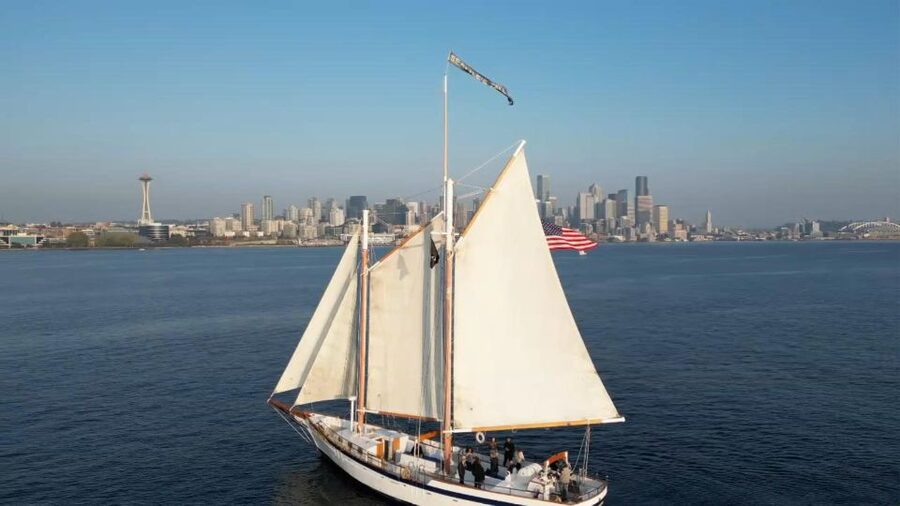 Seattle: Tall Ship Harbor Cruise - Seattle views from the water