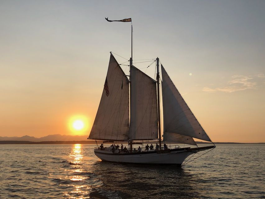 Seattle: Tall Ship Harbor Cruise - Wildlife and the quiet side of the harbor