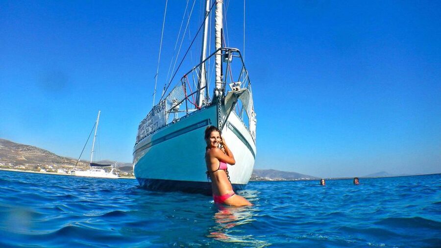 Semi-Private :Full-Day Sailing Tour Swim, Snacks & Drinks - Schinoussa and Irakleia for a quieter Cycladic mood