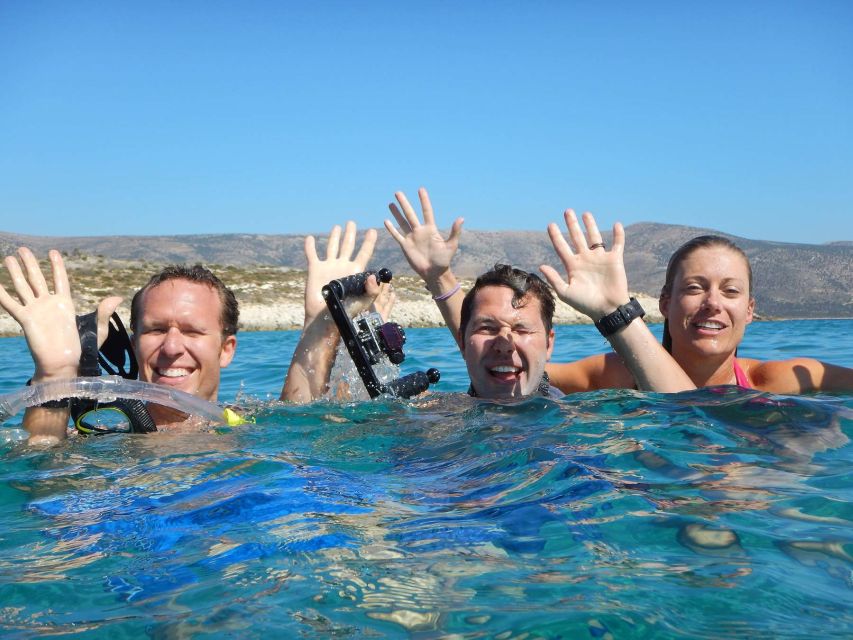 Semi-Private :Full-Day Sailing Tour Swim, Snacks & Drinks - Learning to sail with Captain George