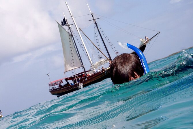 Set Sail in Aruba: Jolly Pirate Cruise with Snorkel Adventure - The SS Antilla is the main attraction