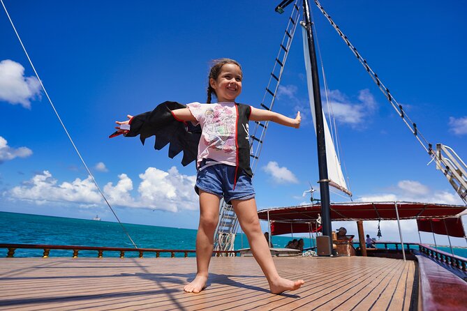 Set Sail in Aruba: Jolly Pirate Cruise with Snorkel Adventure - BBQ lunch arrives at the right time