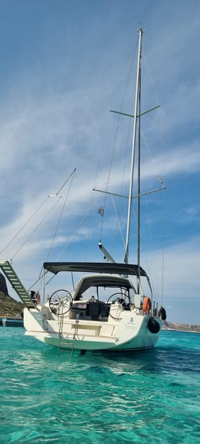 Shared Balos and Gramvousa Sailing Trip with Meal and Drinks - The Venetian Castle viewpoint