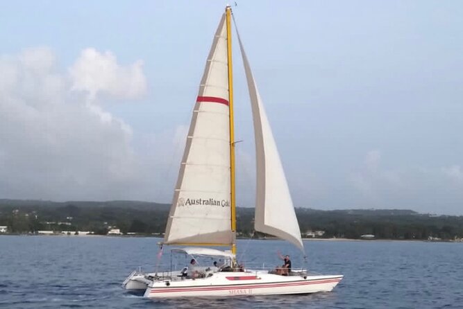 Shasa Catamaran Cruises Limited Numbers 3 Hour Sail and Snorkel - A Shipwreck or Coral Reef Stop