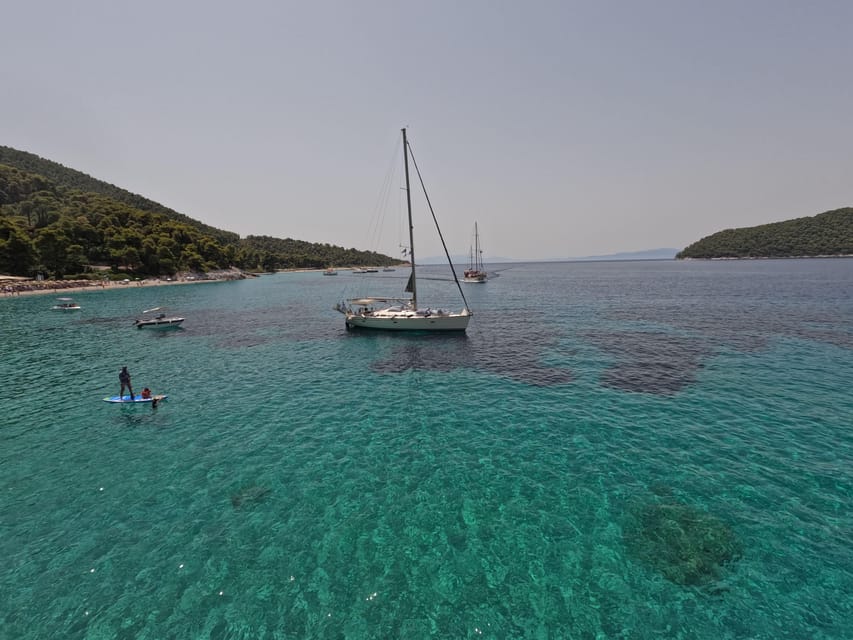 Skiathos: day sailing trip with swim stops and lunch - What Babis adds to the day