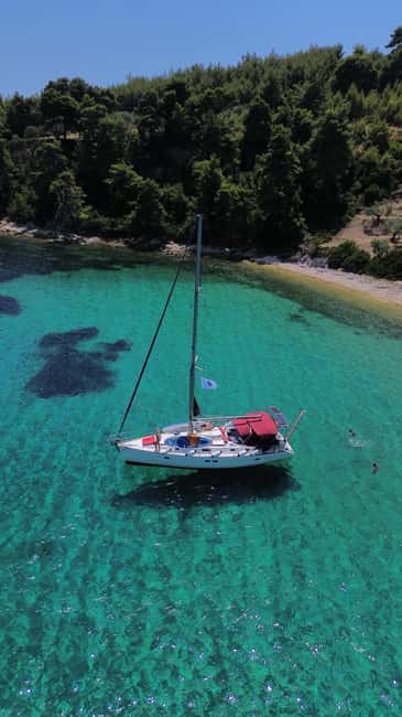Skopelos: Full-Day Sailing Cruise to Alonissos & Marine Park - From Skopelos Town to the Alonissos coast