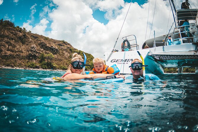 Snorkel Sail Adventure off Ka'anapali Beach, Maui - Lunch After the Water Time