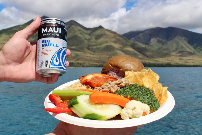 Snorkel Sail Adventure off Ka'anapali Beach, Maui - The Open Bar Begins After Snorkeling