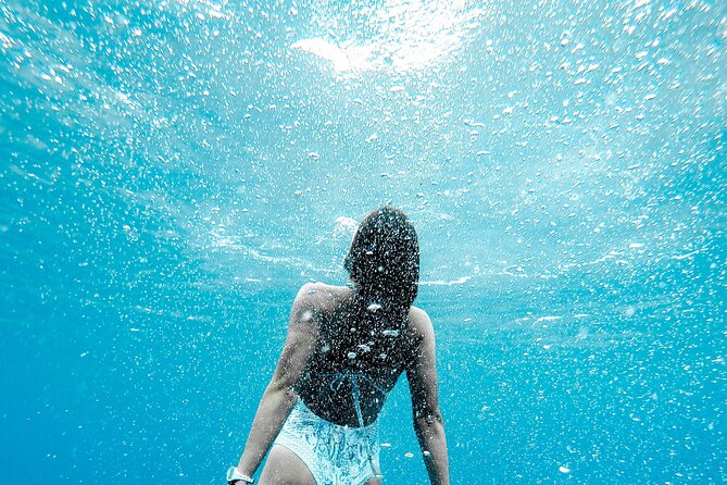 Snorkeling and Sailing In Crete’s Hidden Coastal Gems - Saint George Bay, the strongest stop for swimming