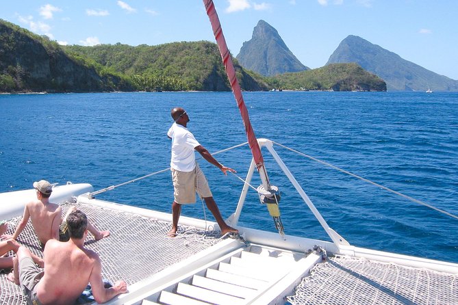 St Lucia Catamaran Day Sailing and Sightseeing Tour - Sulphur Springs and the drive-in volcano
