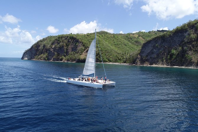 St Lucia Catamaran Day Sailing and Sightseeing Tour - Waterfall and garden time near the plantation estate