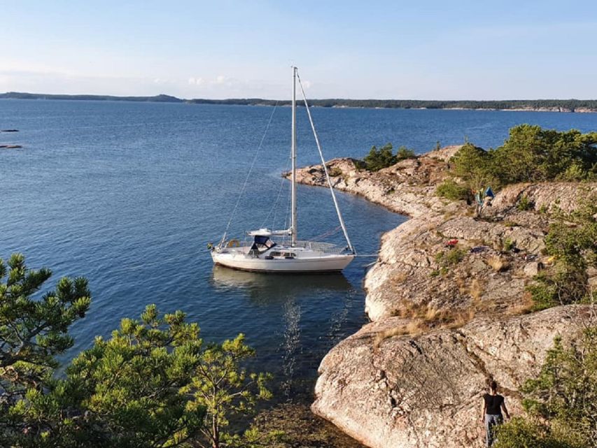 Stockholm: Archipelago Sailing Adventure with Island Chill - Learning the boat instead of sitting back