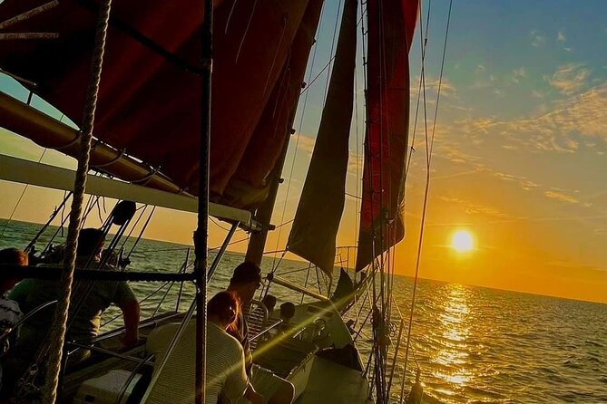 Suncoast Sailing's Sunset Sailing Experience! - Sailing toward the Gulf and open water