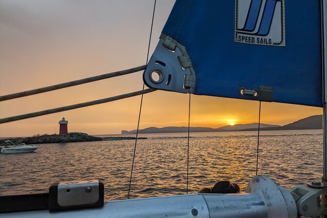 Sunset and Aperitif on a Sailing Boat in Alghero - Is $66.26 a fair price?