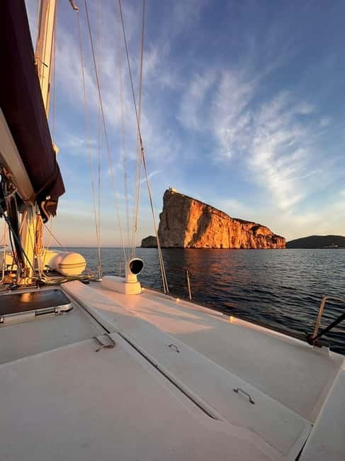 Sunset Apéritif on a 15m sailing boat - Anchoring near Maddalenetta Island
