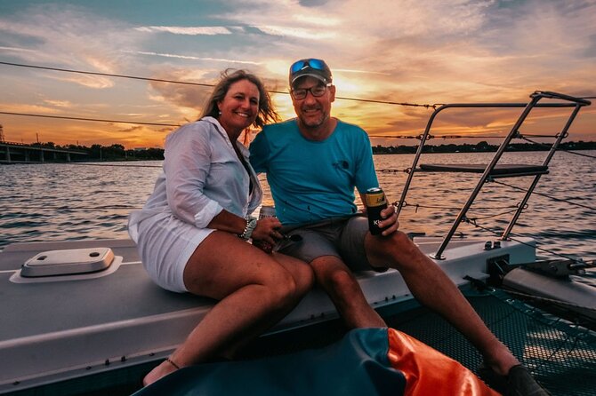 Sunset Catamaran Sail in Cocoa Beach - A sunset sail through Cocoa Beach’s quiet waterways