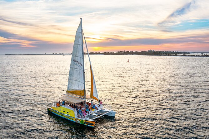 Sunset Dolphin Sail Aboard the Footloose Catamaran - What the 90-minute itinerary feels like