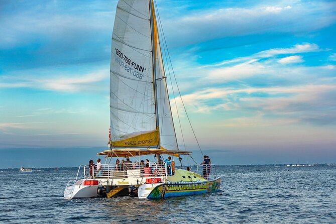 Sunset Dolphin Sail Aboard the Footloose Catamaran - How much value does the $40 ticket offer?