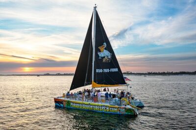 Sunset Dolphin Sail Aboard the Privateer Catamaran