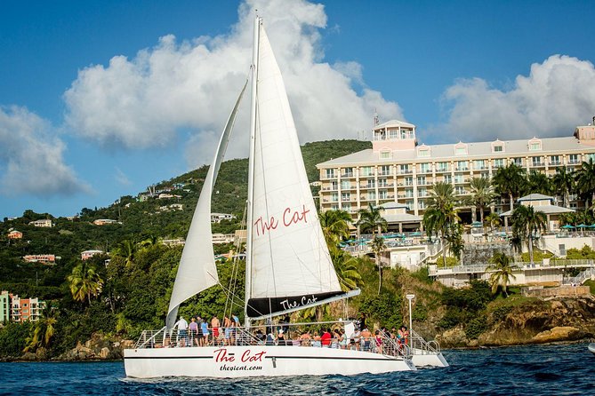 Sunset & Harbor Lights Dinner Sail from the Marriott's Frenchman's Cove - A sunset dinner sail built around the clock