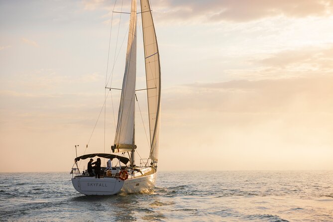 Sunset On A Luxury Sailboat From Port Olimpic - Drinks, meze, and the small comforts