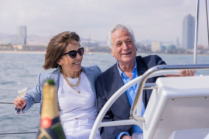 Sunset On A Luxury Sailboat From Port Olimpic - Is $70.81 good value?