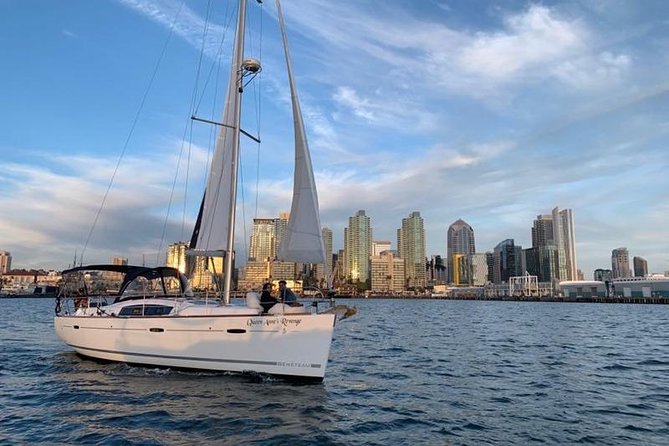Sunset Sail Along the San Diego Skyline - Sailing, motoring, and the weather factor