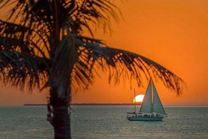 Sunset Sail in Key West with Beverages Included - Sailing away from the Hyatt Centric Key West