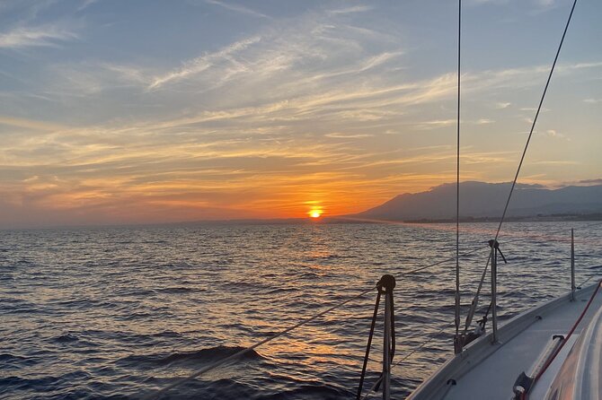Sunset sailing along the cliffs of Maro- Private - Key points at a glance