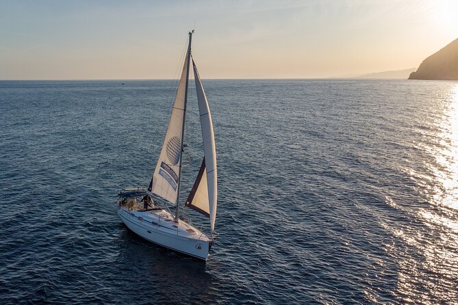 Sunset sailing along the cliffs of Maro- Private - Weather, cancellations, and flexibility