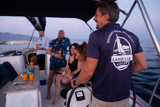 Sunset Sailing along the Marbella coast from Puerto Banus - What the captains add to the evening