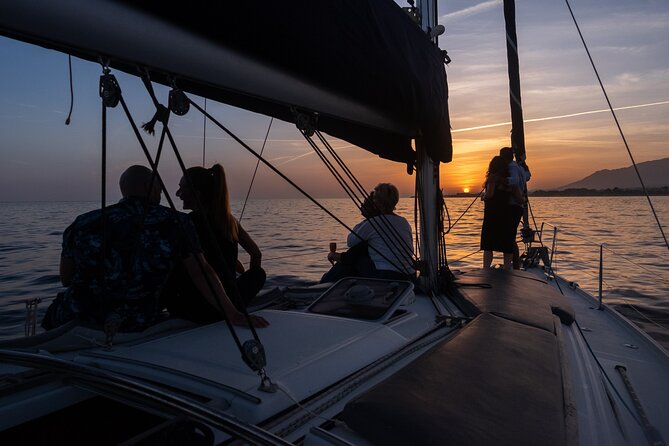 Sunset Sailing along the Marbella coast from Puerto Banus - Drinks, light snacks, and the comfort question
