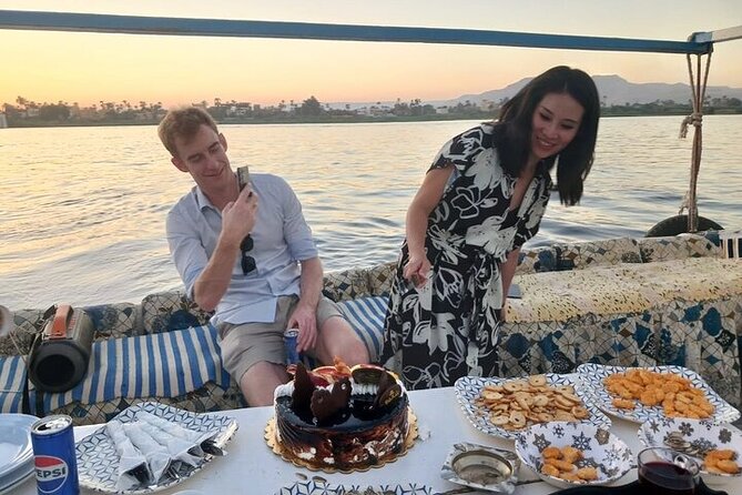 Sunset sailing by Felucca in Luxor -2 Hours (Private) - Pickup from your hotel, cruise, or apartment