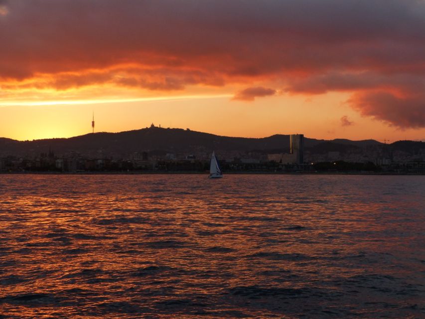 Sunset Sailing Experience in Barcelona - Cava, wine, beer, and light snacks