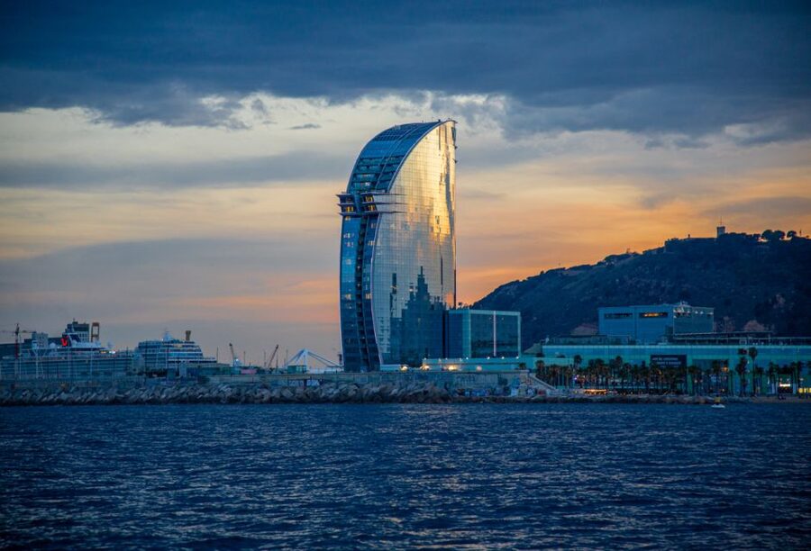 Sunset Sailing Experience in Barcelona - Barcelona’s shoreline from the water