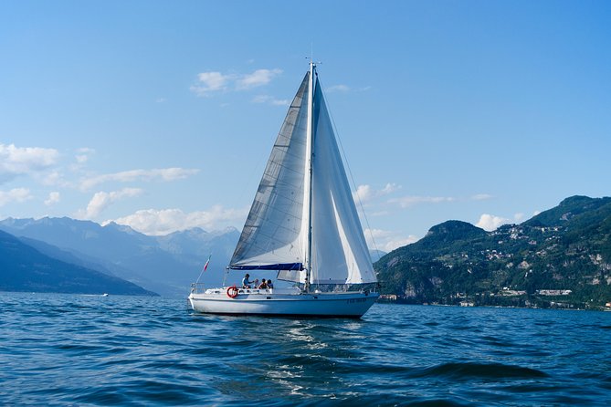 Sunset sailing on lake Como with Private Skipper - The route past coves, villas, and lakeside towns
