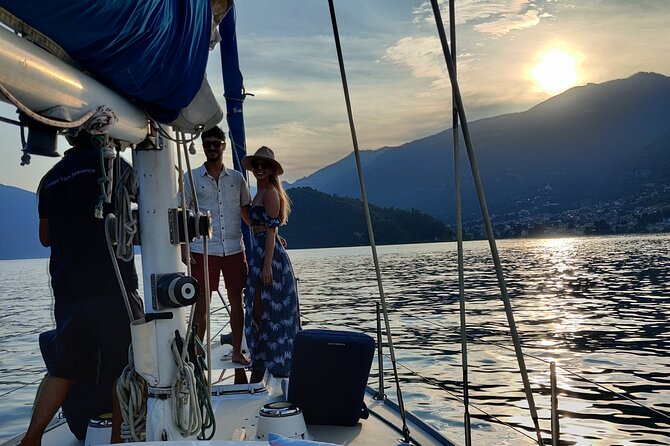 Sunset sailing on lake Como with Private Skipper - Who gets the best value from $712.32
