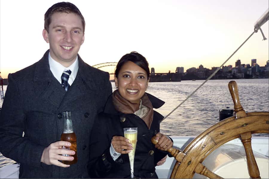 Sydney Harbor Tall Ship Wine & Canapés Evening Cruise - Live acoustic music and a relaxed mood